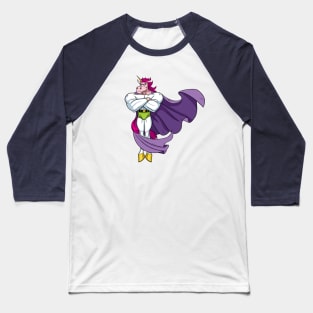 Unicorn Superhero Baseball T-Shirt